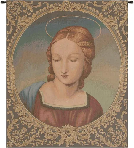 Miniatura 18 de Madonna Di Medjugorie - Tapiz italiano para colgar en pared, 6 pulgadas x 9 pulgadas, algodón/viscosa/poliéster por Raoul Vitale