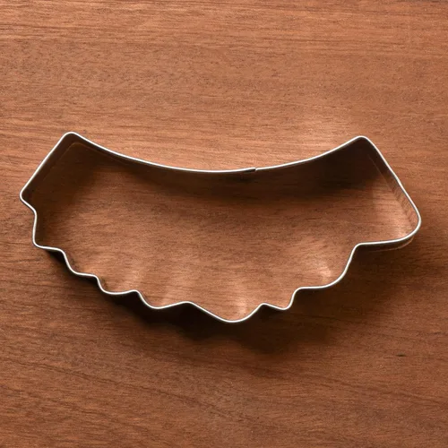 Miniatura 5 de LILIAO Cortador de galletas para fiesta de cumpleaños – 4.4 x 2 pulgadas – Cortadores de molde de pan para sándwich de galletas de boda – Acero