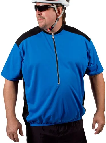 Big Mans Colossal Ciclismo Big Guy Bike Jersey con bolsillos traseros y tejido absorbente fabricado en Estados Unidos