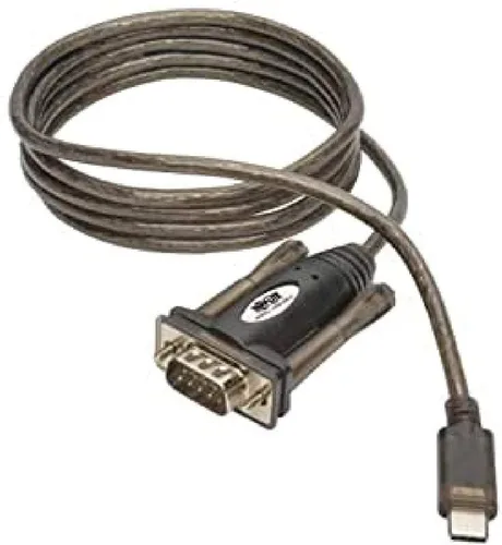 Miniatura 5 de Tripp Lite Cable adaptador serie USB a DB9/RS 232 FTDI, retención COM M/M 6 pies (U209-006-2)