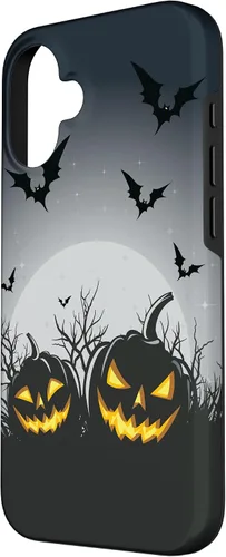 Miniatura 2 de Halloween Case Scary Pumpkin Face Phone Case Halloween Lover Case for iPhone 16