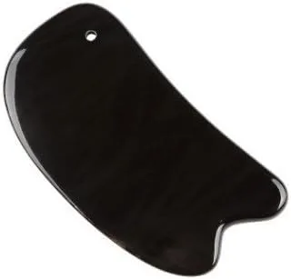 GS-BA Best Buffalo Horn Gua Sha Scraping Massage Tool - Tabla de guasha hecha a mano - Grandes herramientas para terapia de acupuntura SPA