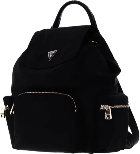 Miniatura 4 de GUESS Mochila Eco Gemma para mujer, solapa con cordón, Negro -, Tamaño único