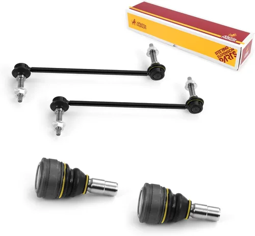 Miniatura 113 de Metrix Premium Chassis Parts - Juego de 4 piezas de articulación de rótula superior y barra estabilizadora delantera para Ford Ranger RWD 1998-2011