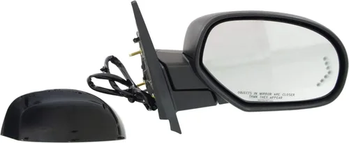 Miniatura 76 de Kool Vue - Espejo calefactable izquierdo para Chevrolet Silverado 1500 GMC Sierra 1500 2007-2013 plegable eléctrico con luz de señal y lámpara