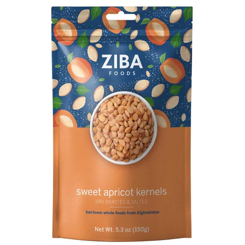 Miniatura 10 de Ziba Foods Semillas de Albaricoque Dulce Cultivadas en la Selva Sin OMG, Vegano, Apto para Whole 30 y Keto, Paleo, Tostadas en Seco Supersemillas