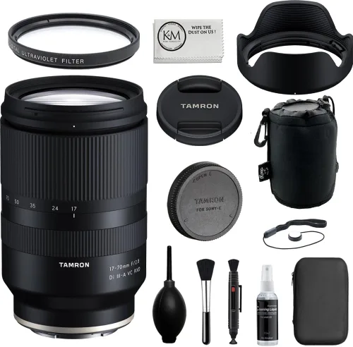 Miniatura 9 de Tamron 17-70 mm f/2.8 Di III-A VC RXD lente zoom compatible con cámaras Fujifilm X Mount, incluido filtro UV de 67 mm + bolsa para lente + kit