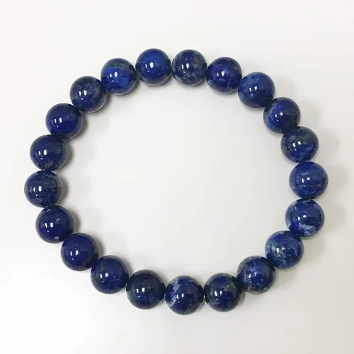 Miniatura 634 de Gem Avenue Handmade Round Bead Stretch Bracelet Unisex Natural Stone Beaded Jewelry for Men & Women, Elastic Wristband for Daily Wear