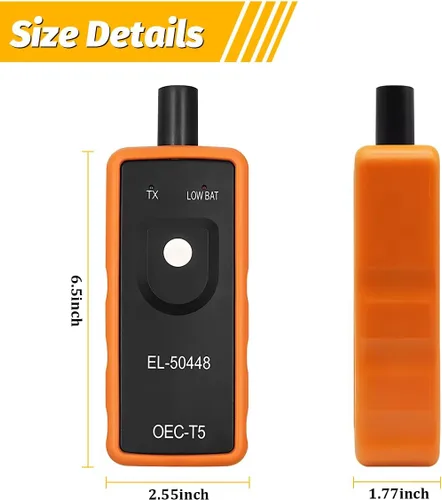 Miniatura 2 de TPMS Herramienta de Reinicio de Sensor de Neumáticos de Automóvil, EL-50448 Herramienta de Reaprendizaje del Monitor de Presión de Vehículos