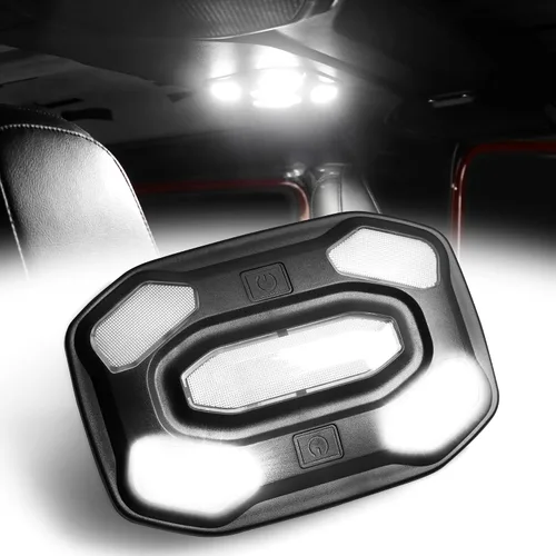 Miniatura 12 de sukemichi Luz Interior de Mapa Compatible con 2012-2018 Jeep Wrangler JK JKU, Luces de Lectura para Accesorios Jeep JK 2 Puertas 4 Puertas
