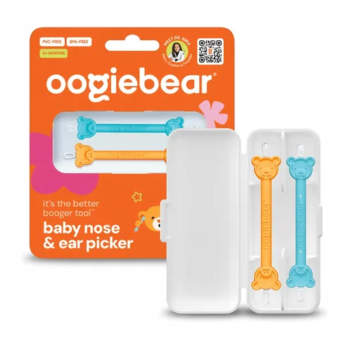 Miniatura 12 de Oogiebear – Limpiador de oídos y nariz para bebés, Paquete de 1 Azul