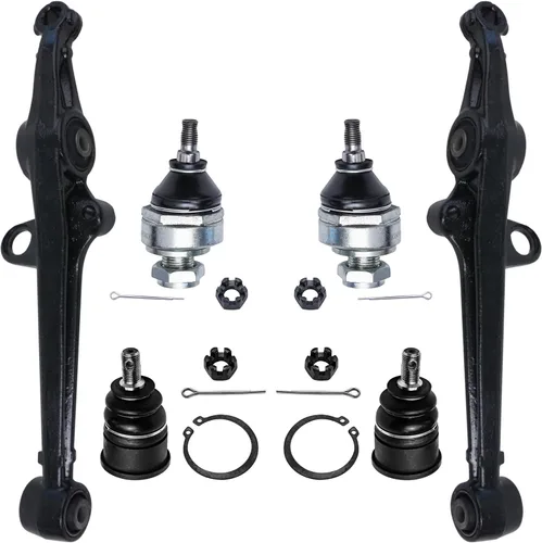 Miniatura 207 de Detroit Axle - Kit de extremo delantero para Chrysler 300 Dodge Charge Challenger 2011-2023, 2 brazos de control inferiores traseros 2 rótulas