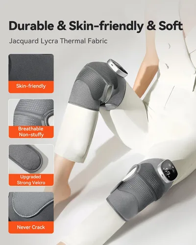 Miniatura 9 de IKEEPFIT Masajeador de rodilla con vibración de calor para aliviar el dolor MAXwarm 5.0 [2026 actualizado] - Rodillera calentada con 5 niveles