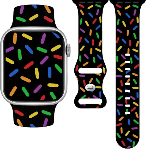 Miniatura 7 de Pride - Correa de reloj compatible con Apple Watch Series 11, 10, 9, 8, 7, 6, 5, 4, Ultra SE