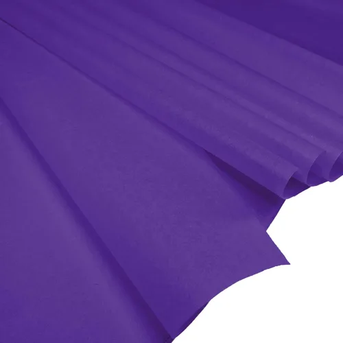 Miniatura 2 de Flexicore Packaging® Papel de seda para envolver regalo Tamaño: 15 x 20 pulgadas 100 hojas Papel de seda a granel sin ácidos (morado)