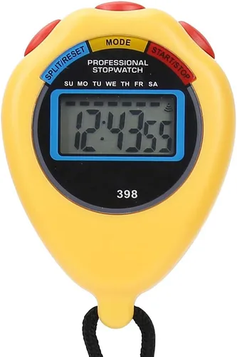Miniatura 10 de Yctze Cronómetro electrónico deportivo profesional, perfecto para carreras, correr y nadar, temporizador para niños y adultos (negro)