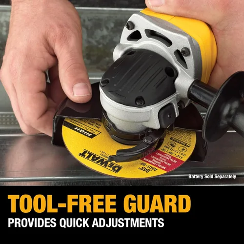 Miniatura 5 de DEWALT DCG412B 20V MAX* Litio Ion 4-1/2" Amoladora (solo herramienta)