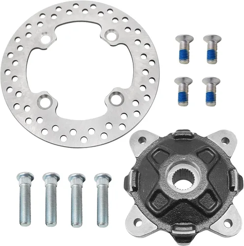 Kit de Cubierta de Rueda Delantera y Rotor de Freno para Polaris RZR-900 RZR-800-4 RZR-570 Ranger-800 Ranger-Diesel-900 ACE-570 ACE-900, OEM#