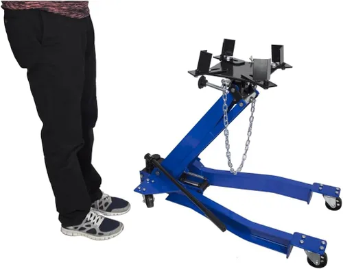Miniatura 8 de K Tool International XD63515 Gato de transmisión de perfil bajo para garajes, talleres de reparación y bricolaje, 31.5" de altura, inclinación