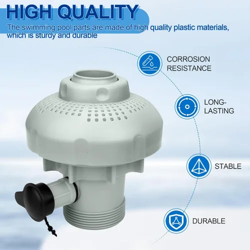 Miniatura 7 de 12355 Boquilla de aire de entrada grande compatible con bombas Intex 1900-2450gph, boquilla de aire de entrada de piscina para piscinas Intex de 18