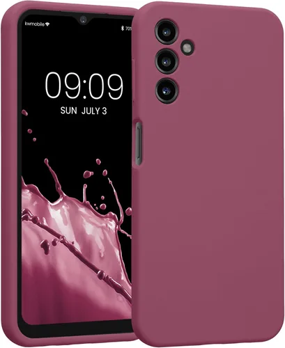 Miniatura 123 de kwmobile Funda compatible con Samsung Galaxy A13 4G - Funda delgada de silicona TPU - Acabado suave al tacto - Amarillo radiante