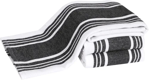Miniatura 12 de All-Clad Toallas de Cocina de Doble Propósito: Altamente Absorbentes - 100% Algodón, Paños de Cocina de 17"x30" para Limpiar y Secar Platos
