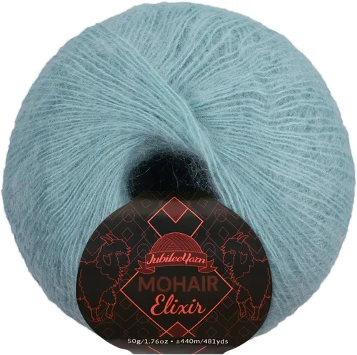 Miniatura 83 de JubileeYarn Mohair Elixir Yarn - 50g/Skein Baby Wool Blend - Cosmopolitan - 1 Skein