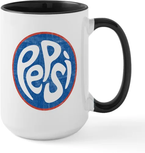 Miniatura 32 de CafePress Pepsi - Taza de café de cerámica (15.0 fl oz)
