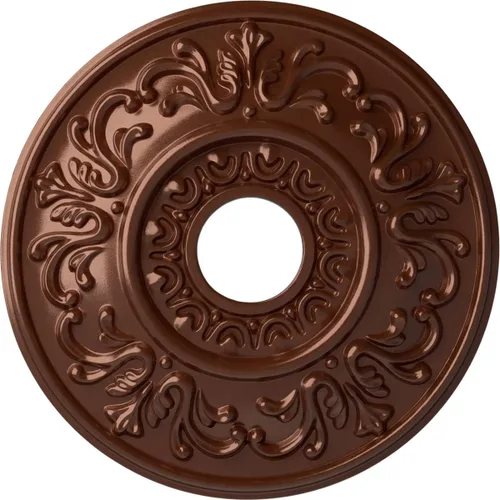 Miniatura 27 de Ekena Millwork CM18VLFCS Medallón de Techo de Valeta, Cobre Flash