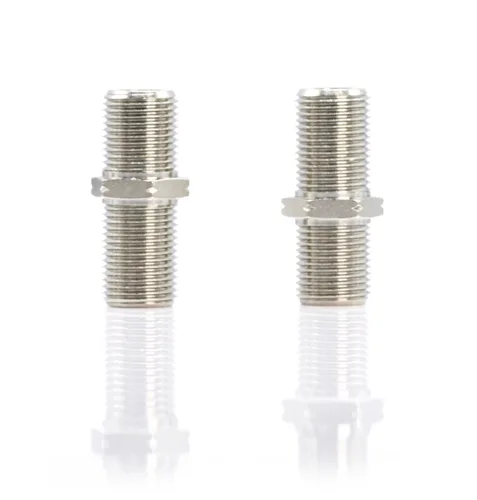 Miniatura 2 de THE CIMPLE CO Conectores de cable coaxial para RG6, RG59, RG58, RG11 - Empalmes coaxiales F81 hembra a hembra - Acopladores de barril para cables