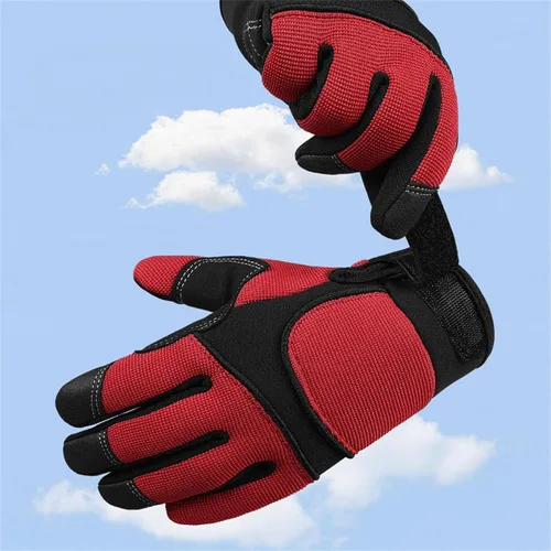 Miniatura 8 de Guantes deportivos para niños, guantes de ciclismo de dedo completo MTB para ciclismo, escalada, equitación, ciclismo, deportes al aire libre