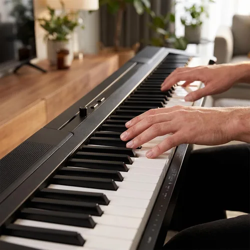 Miniatura 7 de AODSK Piano Digital de Teclado Pesado de 88 Teclas, Teclado de Acción de Martillo de Grado para Piano Eléctrico Portátil para Principiantes, Negro