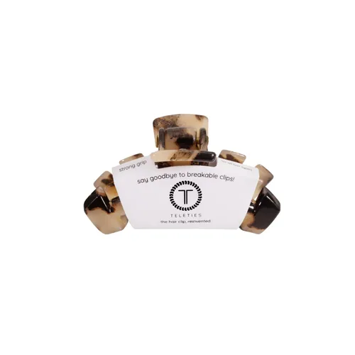 Miniatura 3 de Teleties - Pinza de pelo pequeña - Para cabello súper fino, niños pequeños, peinados con la mitad de pelo hacia arriba - Agarre fuerte, dientes