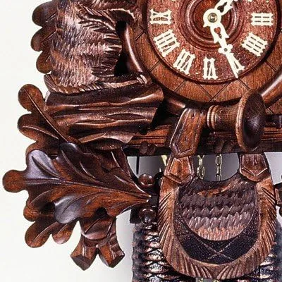 Miniatura 2 de Reloj de cuco Reloj de caza, ciervo de pie