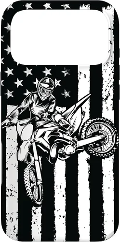 Miniatura 22 de Funda de motocross con bandera de Estados Unidos para iPhone 17