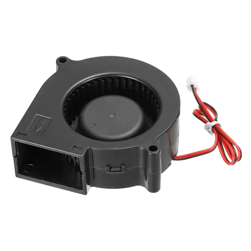 MECCANIXITY Ventilador de enfriamiento sin escobillas DC Ventilador Enfriador 7530 2.953x2.953x1.181 in Turbina Turbo Dual Rodamiento de bolas