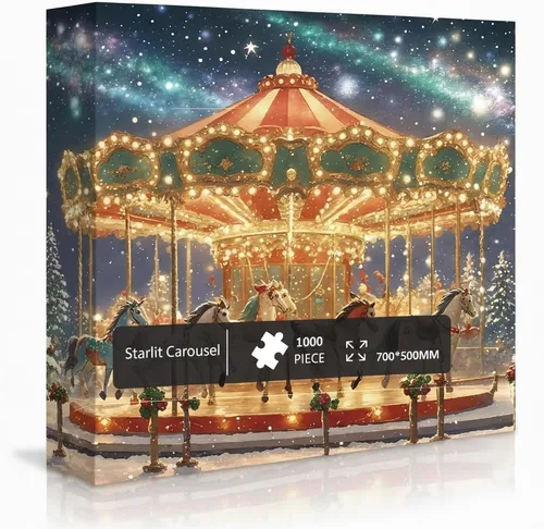 Miniatura 9 de Rompecabezas de 1000 piezas para adultos, serie estaciones, hermoso arte natural, juego meditativo para aliviar el estrés, grande de 28 x 20