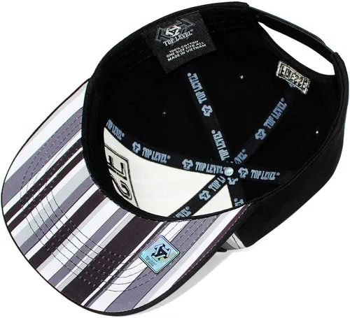 Miniatura 6 de Top Level Gorra ajustable de algodón Snapback 7 (varios diseños únicos de sombreros disponibles)