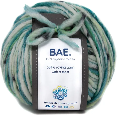 Miniatura 19 de BAE by Living Dreams - Ovillo de lana tierno, fuerte y súper suave para los tejidos de invierno junto a la piel. Hilo de lana merino 100% extrafino