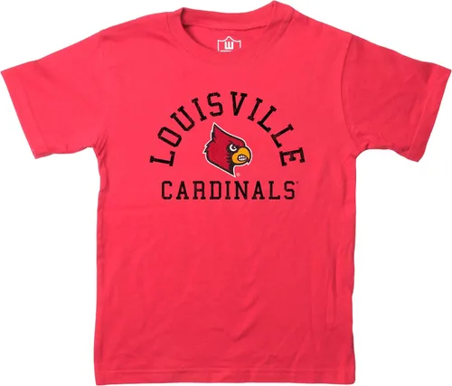 Miniatura 21 de Wes and Willy Camiseta de algodón orgánico de manga corta para niños de la NCAA rutgers scarlet knights rojo