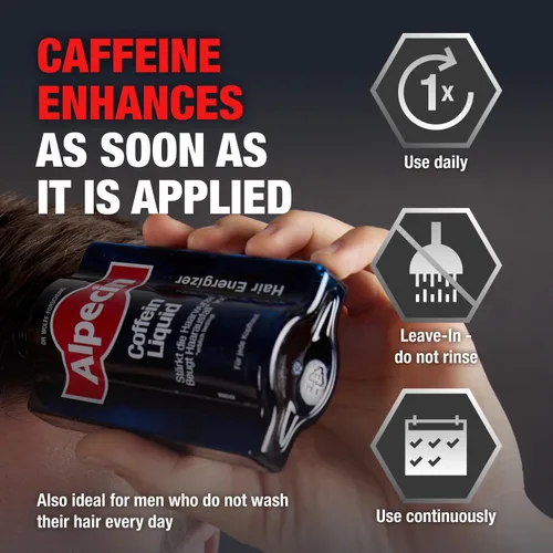 Miniatura 3 de Alpecin After Shampoo - Recargador líquido de cafeína, 6.76 onzas líquidas, tónico para el cuero cabelludo para el crecimiento del cabello