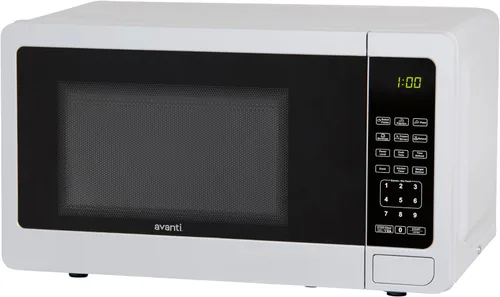 Miniatura 3 de Avanti - Horno microondas compacto de 700 vatios con 6 configuraciones precocinadas, descongelación rápida, panel de control electrónico y plato