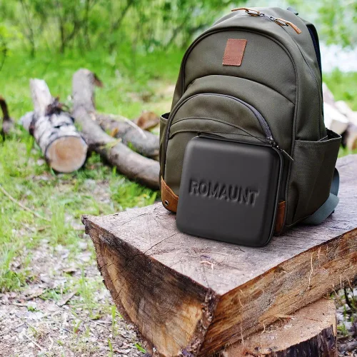 Miniatura 6 de ROMAUNT - Soporte para cápsulas de café compatible con K-Cup, accesorio para cafetera portátil de campamento, funda protectora de transporte