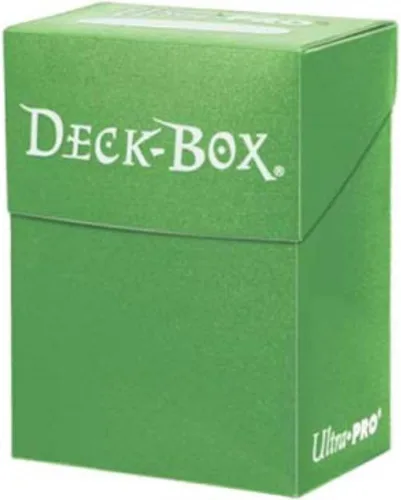 Miniatura 6 de Ultra PRO Caja Estándar para Baraja Verde lima