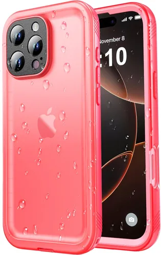 Miniatura 61 de SPORTLINK Funda para iPhone 15 Pro Max, IP68 resistente al agua, protección militar, cuerpo completo, resistente, a prueba de golpes, sellado 360, a