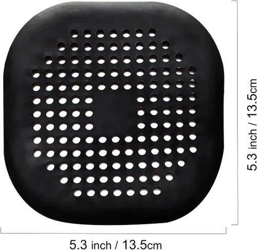 Miniatura 3 de 4 Piezas de Captador de Pelo para Desagüe de Ducha, Tapón para Bañera, Protectores de Desagüe para el Hogar, Cubierta de Desagüe con Ventosa, Trampa