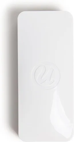 U Brands borrador de pizarrón seco, con lateral magnético, superficie inferior de fieltro grueso, 2 x 5 x 1 pulgadas, color blanco