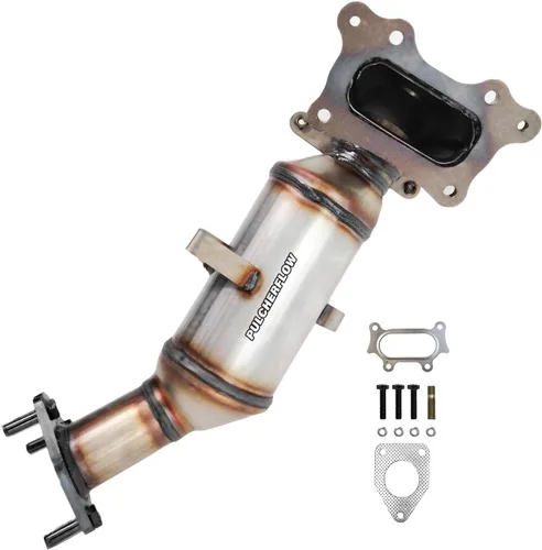 Miniatura 9 de Catalizador compatible con Honda Civic LX/CX/DX/HX/GX 1996 1997 1998 1999 2000 Honda Civic Del Sol S 1.6L l4 de alto rendimiento (compatible con EPA)