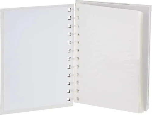 Miniatura 3 de Pioneer Photo Albums Caballete de 50 bolsillos en espiral de cuero sintético para álbumes de fotos de 4 x 6 pulgadas, color blanco