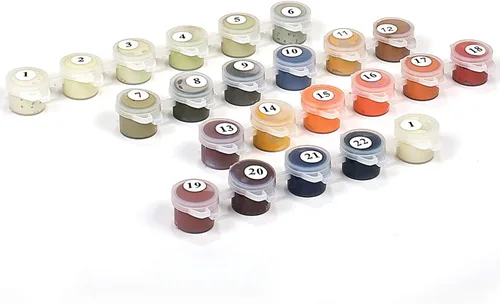 Kit de pintura por números Ledgebay para adultos: kit de pintura de números para principiantes a avanzados - Divertidos proyectos de arte y Aguas